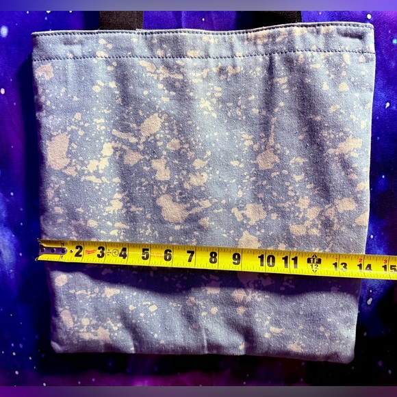 Aéropostale Logo Tote Bag Y2K Acid Wash Denim Bag - Picture 3 of 9